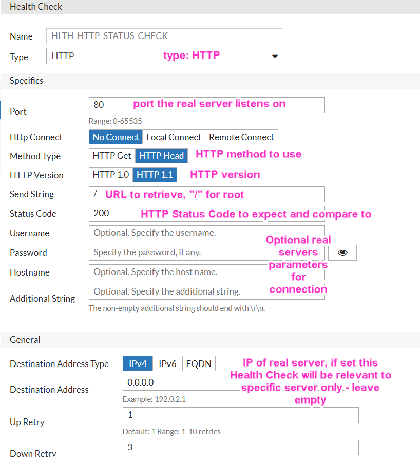 fad case1 health check