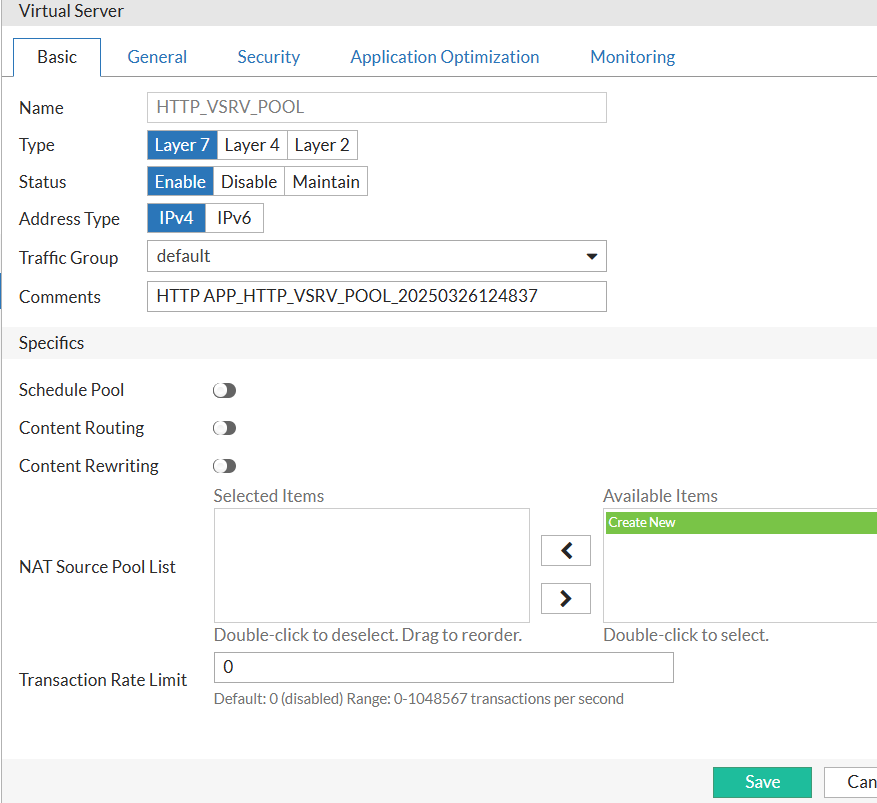 fad vserver3