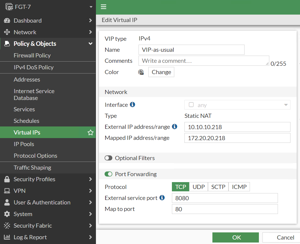 fortigate loopback interface