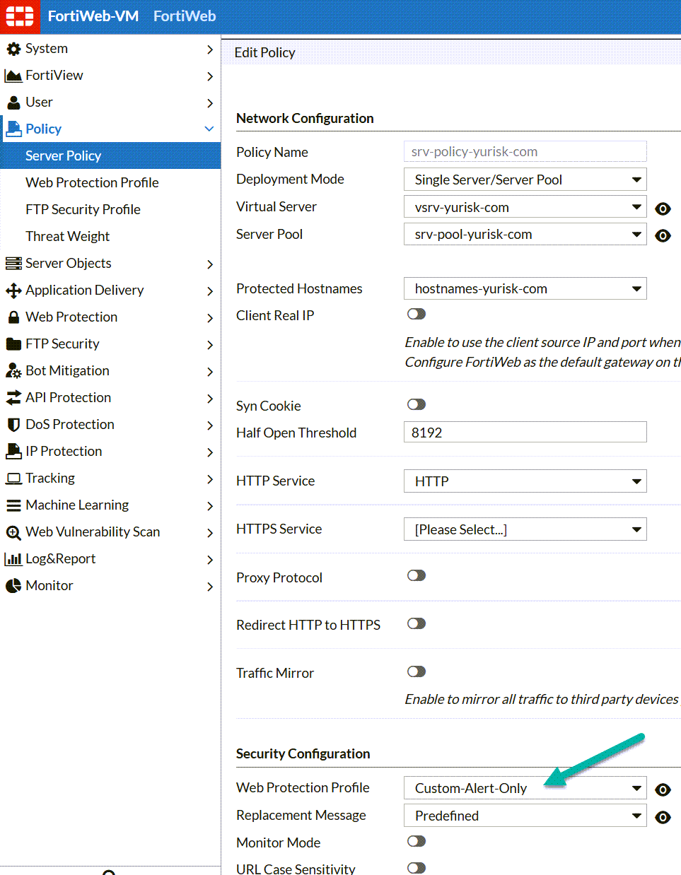 fortiweb-basic-setup-authentication-server-policy